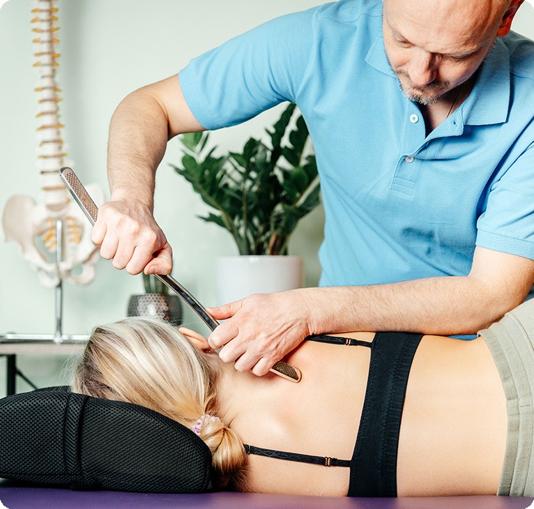 Soft Tissue Scraping Services | Lifepath Physiotherapy | Chestermere Physiotherapist